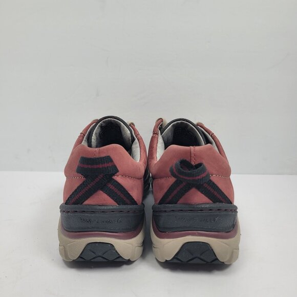 Clarks Wave Walk Women's Burgundy Lace-Up Walking Shoes 64756 US Size 6 M - Picture 4 of 8